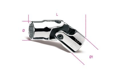 Beta Twaalfkant dopsleutels met cardangewricht 910AS-SN 1/2 - 009100262