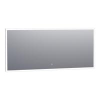 Brauer Jade Spiegel - Rechthoekig - 160 cm - met Directe LED-Verlichting - Dimbaar - met Touchbediening - thumbnail
