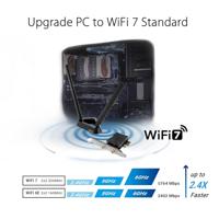 Asus PCE-BE92BT WiFi-adapter PCI-Express 5764 MBit/s - thumbnail