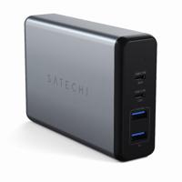Satechi ST-TC108WM USB-oplader 108 W 2x USB-A, 2x USB-C USB PD Antraciet Binnen - thumbnail