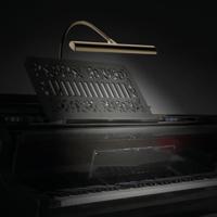 Konig & Meyer 12297 pianolamp LED goud - thumbnail