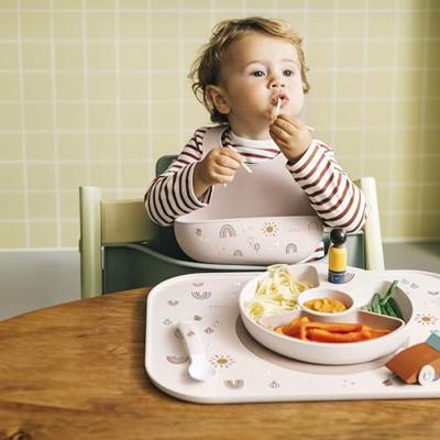 Mepal Little Dutch Forest Friends Babyservies 3-delig Blauw