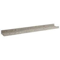 Wandschappen 2 st 60x9x3 cm betongrijs - thumbnail