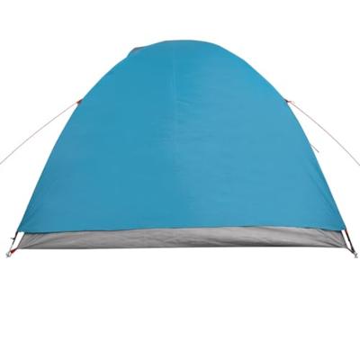 Tent 4-persoons 267x272x145 cm 185T taft blauw Tent 4-persoons 267x272x145 cm 185T taft blauw