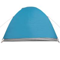Tent 4-persoons 267x272x145 cm 185T taft blauw - thumbnail