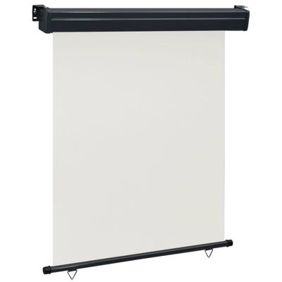 Balkonscherm 145x250 cm crèmekleurig