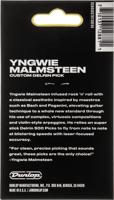 Dunlop YJMP02RD Yngwie Malmsteen Custom Delrin Pick Red 2.0 mm plectrumset (6 stuks) - thumbnail
