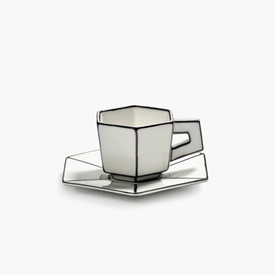 SERAX - Carte Blanche - Espressokop&schotel h7cm