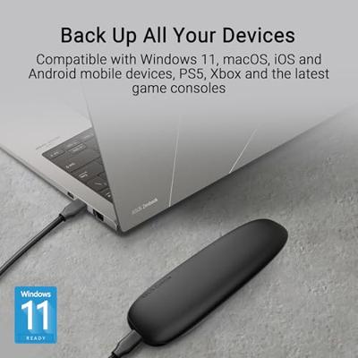 ASUS COBBLE Black (ESD-A1A/BLK) SDD-behuizing Zwart M.2 ASUS COBBLE Black (ESD-A1A/BLK) SDD-behuizing Zwart M.2