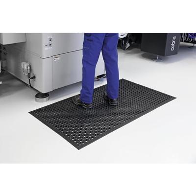 COBA Europe RP010001 RAMPMAT Werkplaatsmat (l x b x h) 1.5 m x 0.9 m x 14 mm Zwart