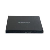 Verbatim Slimline Externe Blu-ray brander Retail USB-A 3.2 Gen 1 Zwart - thumbnail