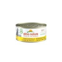 Almo Nature HFC Natural kippenboutvlees natvoer kat (150 g) 12 x 150 g - thumbnail
