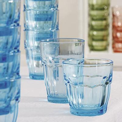 Bormioli Rocco Waterglazen Rock Bar - Blauw - 270 ml - 6 stuks Bormioli Rocco Waterglazen Rock Bar - Blauw - 270 ml - 6 stuks