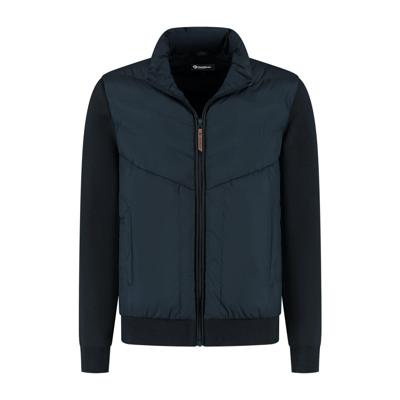 Travelin' men - Cardigan - Marineblauw - Maat