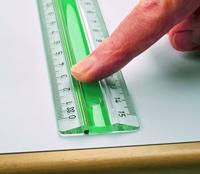 Liniaal Linex super S20 20cm transparant | 10 stuks - thumbnail