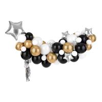 Ballonnenboog Sterren Mix (167x135cm) - thumbnail