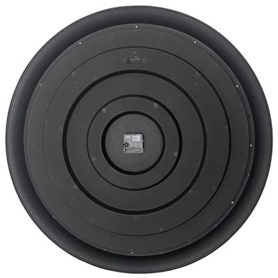 Wandklok 76 cm - Zwart/Grijs - Kunststof - NeXtime 'Chopin Large'