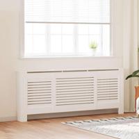 Radiatorombouw 205 cm MDF wit - thumbnail