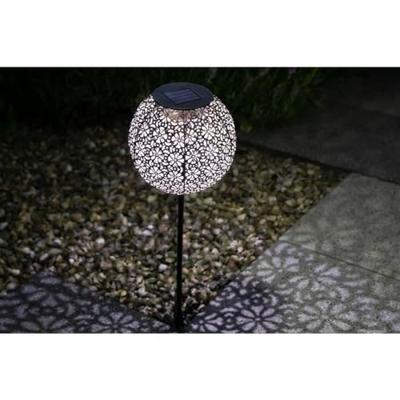 GALIX Metalen decoratie met zonne-energie - Retro design