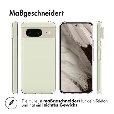 Accezz Clear Backcover Google Pixel 8 Telefoonhoesje Transparant