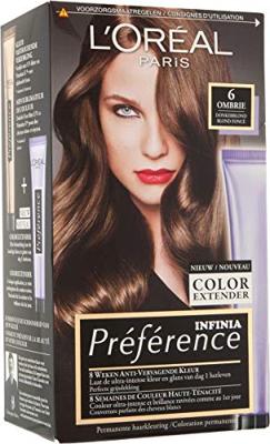 L'Oréal Paris Préférence 6 Ombrie Donkerblond L'Oréal Paris Préférence 6 Ombrie Donkerblond