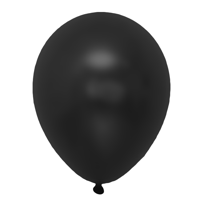 Zwarte Ballonnen (10 stuks / 46 CM) - thumbnail