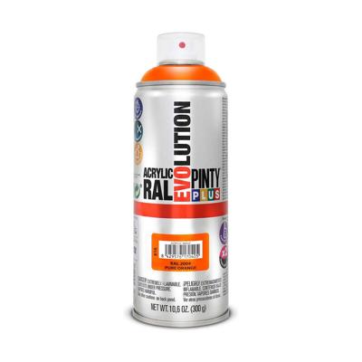 Sprayverf Pintyplus Evolution RAL 2004 400 ml Pure Orange Sprayverf Pintyplus Evolution RAL 2004 400 ml Pure Orange