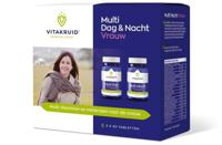 Vitakruid Multi Dag & Nacht Vrouw 100% Vegan 2 x 30 - thumbnail