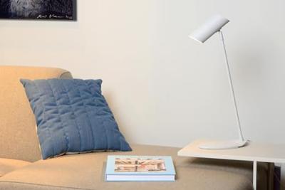 Lucide HESTER - Bureaulamp - 1xGU10 - Wit