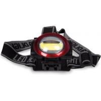 Perel hoofdlamp EHL19 cob-led batterij 90 lm zwart/rood - thumbnail