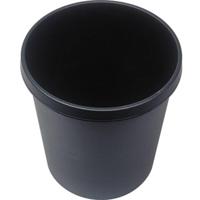 Helit the german H6105895 Prullenbak 18 l (Ø x h) 31.5 cm x 33.5 cm Polypropyleen Zwart 1 stuk(s) - thumbnail