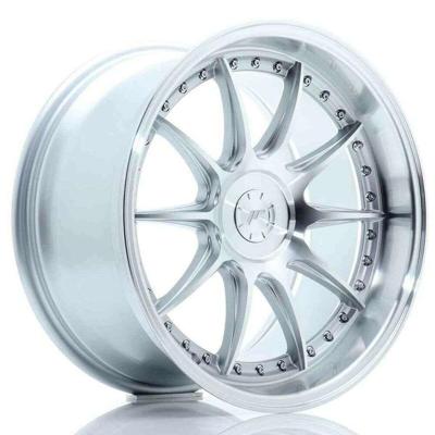 Autovelg Japan Racing JR41 Zilverkleurig 18" ET15 Gepolijst