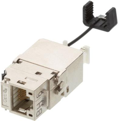 Metz Connect 130B21-E RJ45-inbouwmodule Keystone CAT 6A 1 stuk(s)