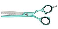 Jaguar Scissors White Line Pastel Plus Offset 40 mint 5.5 - thumbnail