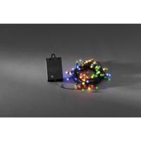 Konstsmide 3741-500 Micro-lichtketting Buiten werkt op batterijen Aantal lampen 80 LED Meerkleurig - thumbnail