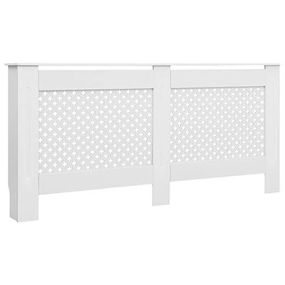VidaXL Radiatorombouw 172x19x81,5 cm mdf wit