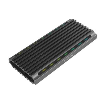 Hard drive hoes Aisens ASM2-RGB011GR Grijs Hard drive hoes Aisens ASM2-RGB011GR Grijs