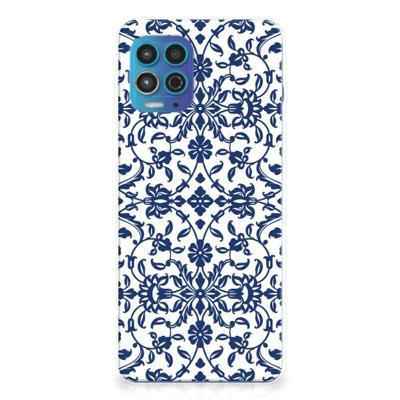 Motorola Moto G100 | TPU Case | Flower Blue