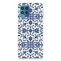 Motorola Moto G100 | TPU Case | Flower Blue - thumbnail