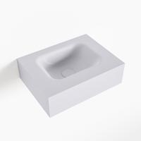 MONDIAZ LEX Cale vrijhangende solid surface wastafel 40cm. Positie wasbak midden - thumbnail