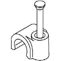 OBO Bettermann 2225522 Nagelklem Zuiver wit 100 stuk(s)