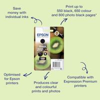 Epson Inktcartridge 202XL Origineel Zwart C 13 T 02G14010 - thumbnail