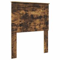 Hoofdbord met hoofdeinde Gerookt eiken 80 cm Bewerkt hout - thumbnail