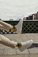 Burlington King Hoge Heren Sokken - Biologisch katoenen mannen kousen met ruit print - thumbnail