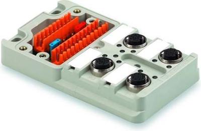 Weidmüller SAI-4 M 4P M12 UT 1705921000 Passieve sensor/actorbox M12-verdeler met metalen schroefdraad 2 stuk(s)
