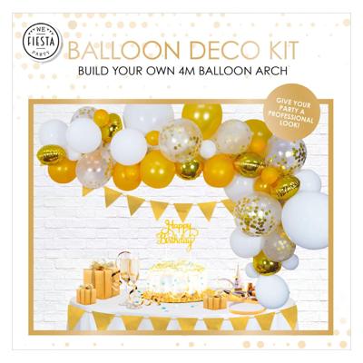 Globos Ballonnen boog set goud Globos Ballonnen boog set goud