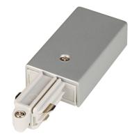 SLV 1-faseSupply 2 voeding aarde rechts grijs - 143042 - thumbnail