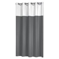 Sealskin Douchegordijn Double 180x200 cm grijs en wit - thumbnail