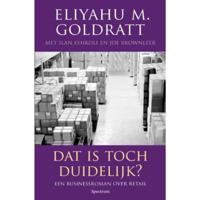 Dat is toch duidelijk? - Eliyahu M. Goldratt - Paperback (9789000333233) - thumbnail