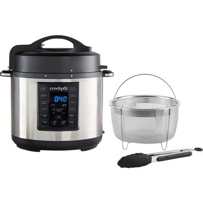 Crock-Pot CR089 Express PLUS 5.7L RVS/Zwart Crock-Pot CR089 Express PLUS 5.7L RVS/Zwart